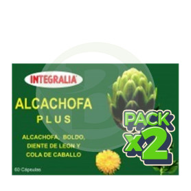 Pack 2x Alcachofa Plus 60 Capsulas Integralia