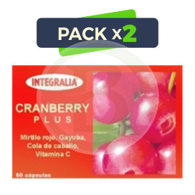 Pack 2x Cranberry Plus Integralia