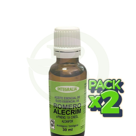 Pack 2x Aceite Esencial De Romero Eco 30Ml Integralia