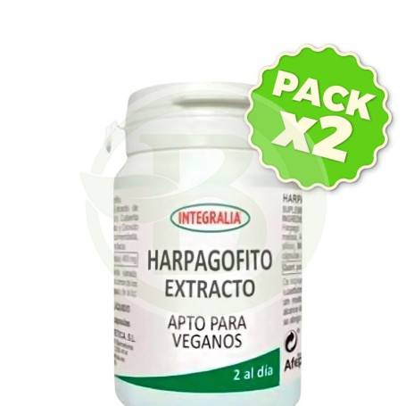 Pack 2x Extracto De Harpagofito 60 Cápsulas Integralia