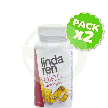 Pack 2x Termogen 60 Cápsulas Linda Ren Diet