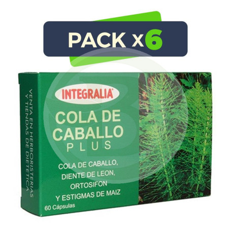 Pack 6x Cola de Caballo Plus Integralia