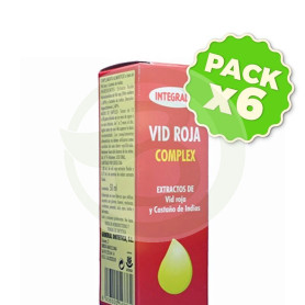 Pack 6x Vid Roja Complex 50Ml. Integralia