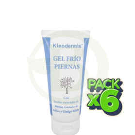 Pack 6x Kleodermis Gel Frio para Piernas 100Ml. Integralia