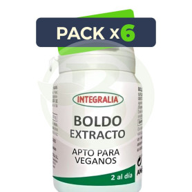 Pack 6x Extracto De Boldo 60 Cápsulas Integralia