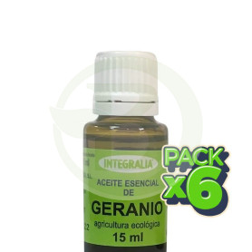Pack 6x Aceite Esencial De Geranio Eco 15Ml Integralia