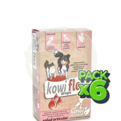 Pack 6x Kowi Flex Drops, 60 Ml Kowi Nature