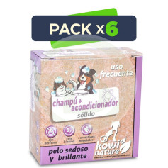 Pack 6x Kowi Champú + Acondiconador Sólido, 70 Gr Kowi Nature
