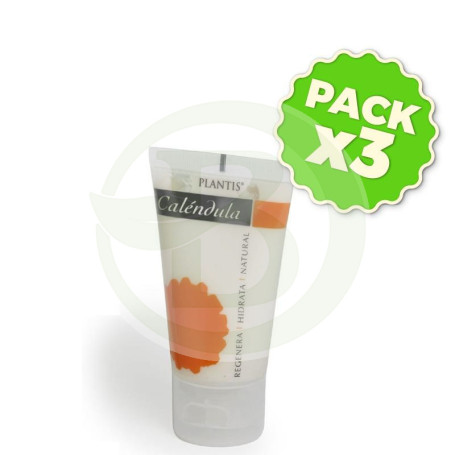 Pack 3x Crema de Caléndula 50Ml. Plantis