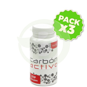 Pack 3x Carbón Activo 60 Cápsulas Plantis
