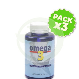 Pack 3x Omega 3 450 Perlas Artesanía Agrícola