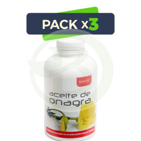 Pack 3x Aceite de Onagra 450 Cápsulas Plantis