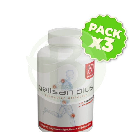Pack 3x GELISAN PLUS 300 COMPRIMIDOS PLANTIS