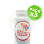 Pack 3x Bisglicinato De Hierro + Vitamina C 60 Cápsulas Plantis