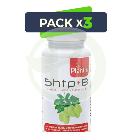 Pack 3x 5Htp + B 60 Cápsulas Plantis