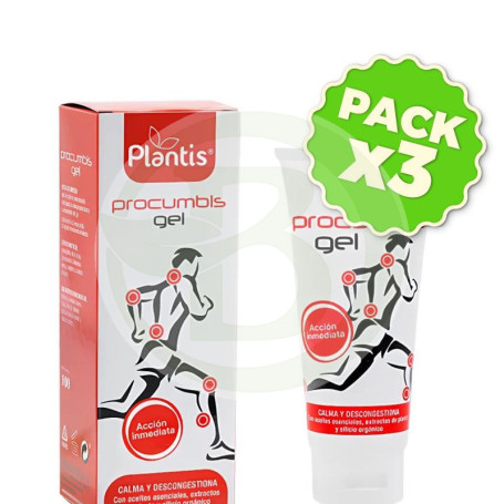 Pack 3x Procumbis Gel 100Ml Plantis