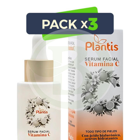 Pack 3x Sérum Facial Vitamina C 30Ml Plantis