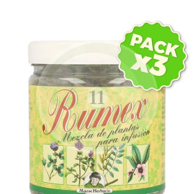 Pack 3x Rumex 11 Sedante 70G Maese Herbario