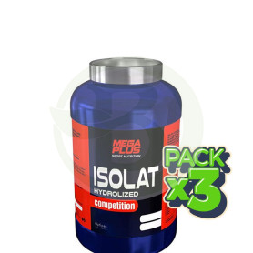 Pack 3x Isolat Competition Choco Blanco 1Kg. Megaplus