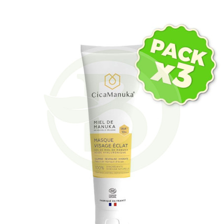 Pack 3x Mascarilla Facial Radiante 100Ml Cicamanuka