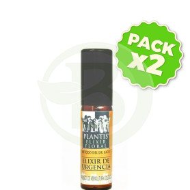 Pack 2x Elixir de Urgencia (Remedio Rescate) Spray 20Ml. Plantis