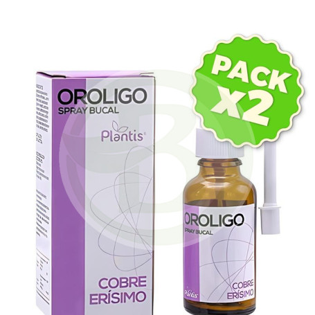 Pack 2x Oroligo Spray 30Ml. Plantis
