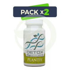 Pack 2x Digestenzims Detox 60 Gélules Plantis