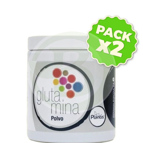 Pack 2x Glutamina 250Gr. Plantis