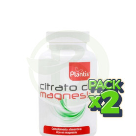 Pack 2x Citrato De Magnesio 60 Comprimidos Plantis