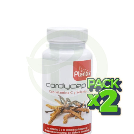 Pack 2x Cordyceps 60 Cápsulas Plantis