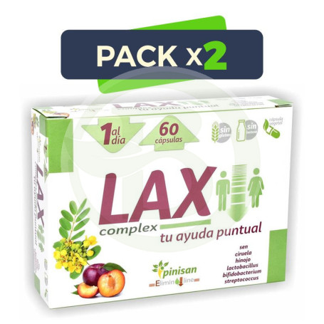 Pack 2x Lax Complex 60 Cápsulas Pinisan