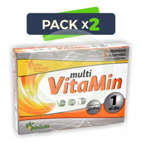 Pack 2x Multi Vitamin 30 Cápsulas Pinisan