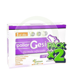 Pack 2x Poliar Gesic 30 Gélules Pinisan