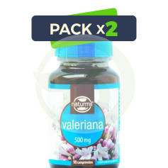 Pack 2x Valériane 500Mg. 90 Comprimés Naturmil