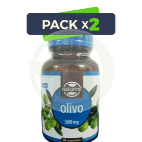 Pack 2x Olivo 500Mg. 60 Comprimidos Naturmil