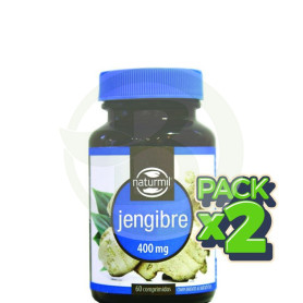 Pack 2x Jengibre 400Mg. 60 Comprimidos Naturmil