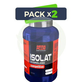 Pack 2x Isolat Competition Chocolate 2Kg. Megaplus