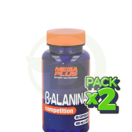 Pack 2x B-Alanina 60 Cápsulas Megaplus