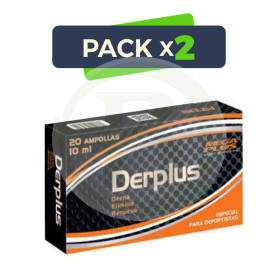 Pack 2x Derplus 20 Viales Megaplus