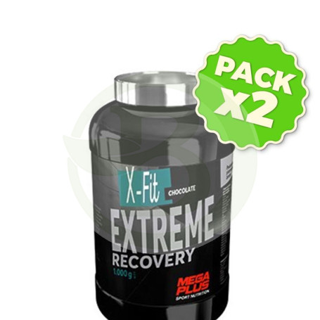 Pack 2x Extreme Recovery Xfit Choco 1Kg. Megaplus