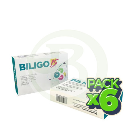 Pack 6x Biligo 15 20 Ampollas Artesanía Agrícola