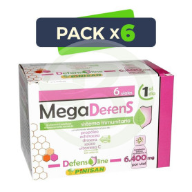 Pack 6x Mega Defens 6 Viales Pinisan