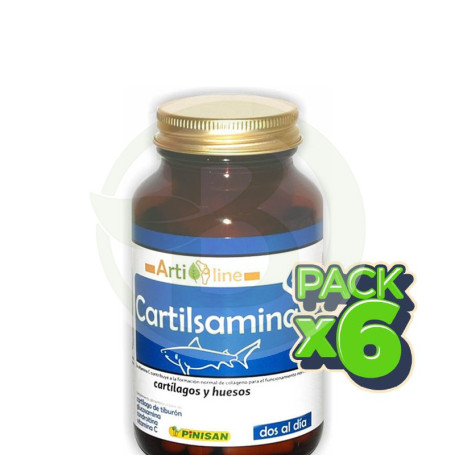 Pack 6x Cartílsamina 40 Cápsulas Pinisan