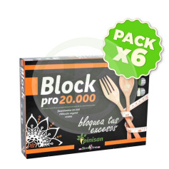 Pack 6x Block Pro 20000 30 Gélules Pinisan