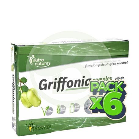 Pack 6x Griffonia Complex 30 Cápsulas Pinisan