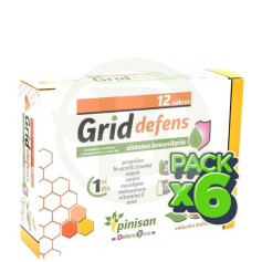 Pack 6x Grid Defens 12 Sachets Pinisan
