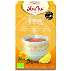 Yogi Tea Détox Citron 17 Sachets