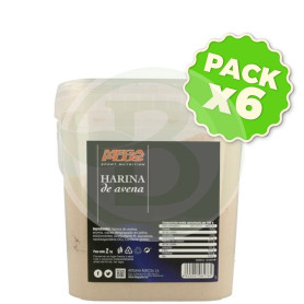 Pack 6x Harina De Avena Brownie 2Kg. Megaplus