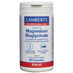 Gentle Magnesium Bisglycinate 60 Gélules Lamberts