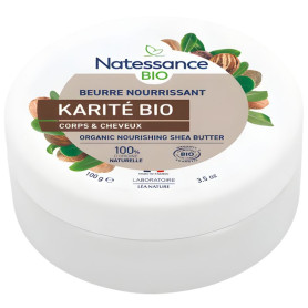 Beurre de Karité Corps et Cheveux 100G Natessance